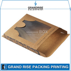 牛皮纸纸盒 有PET窗口