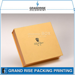 金色化妆品包装盒批发