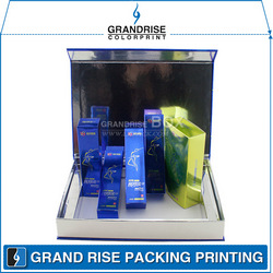 大蓝色化妆品盒生产厂家